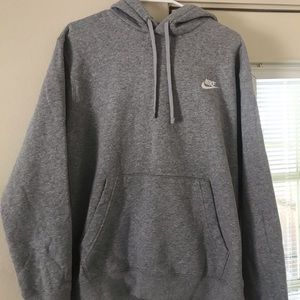 grey nike hoodie